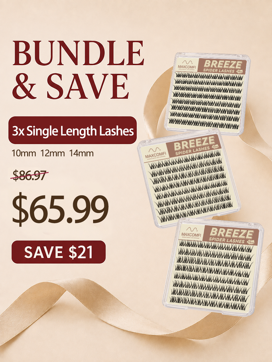 Maxcomfi Breeze Single Length Lash Bundle