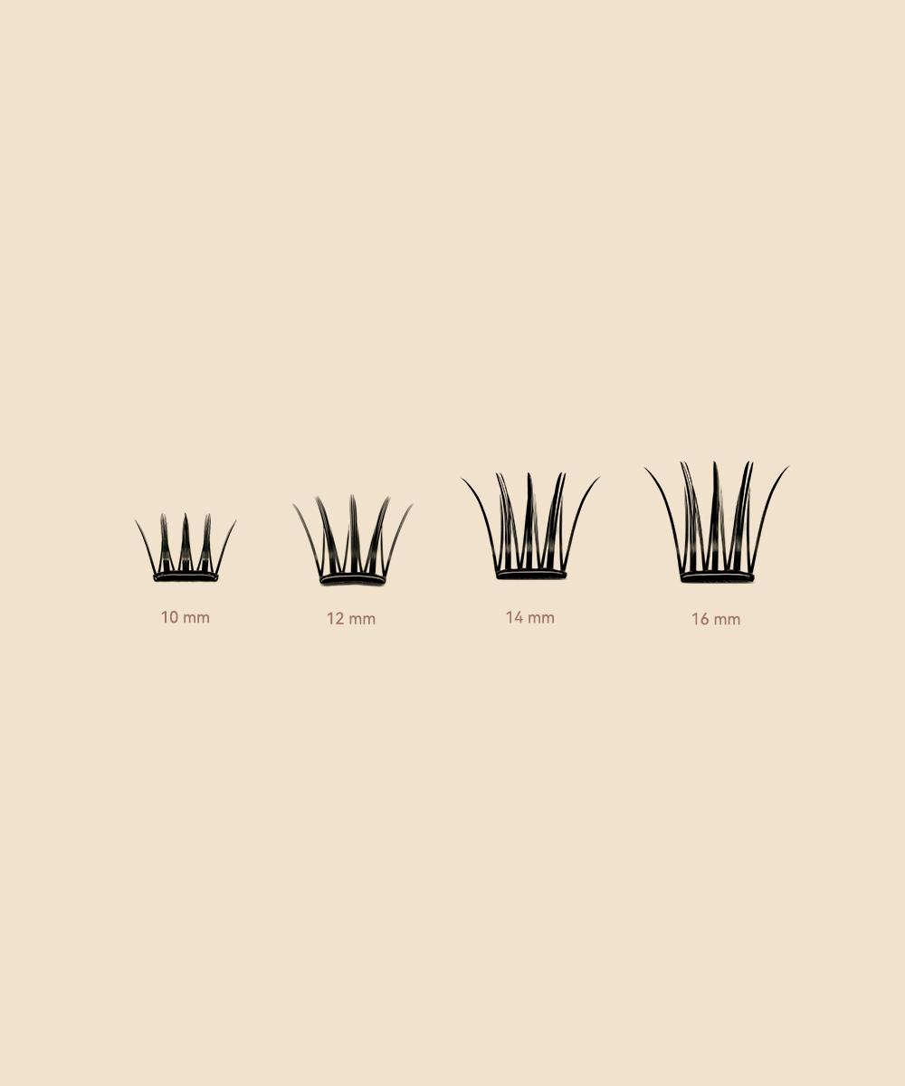 MAXCOMFI GOLASH Blythe Doll Glue-Free Fluffy Natural DIY Lashes