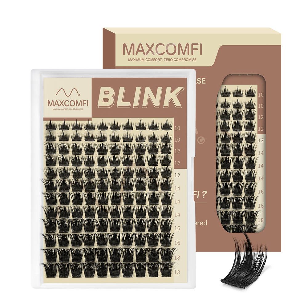 MAXCOMFI Blink | SCULPTLASH Winged Volume Cluster Lash Only