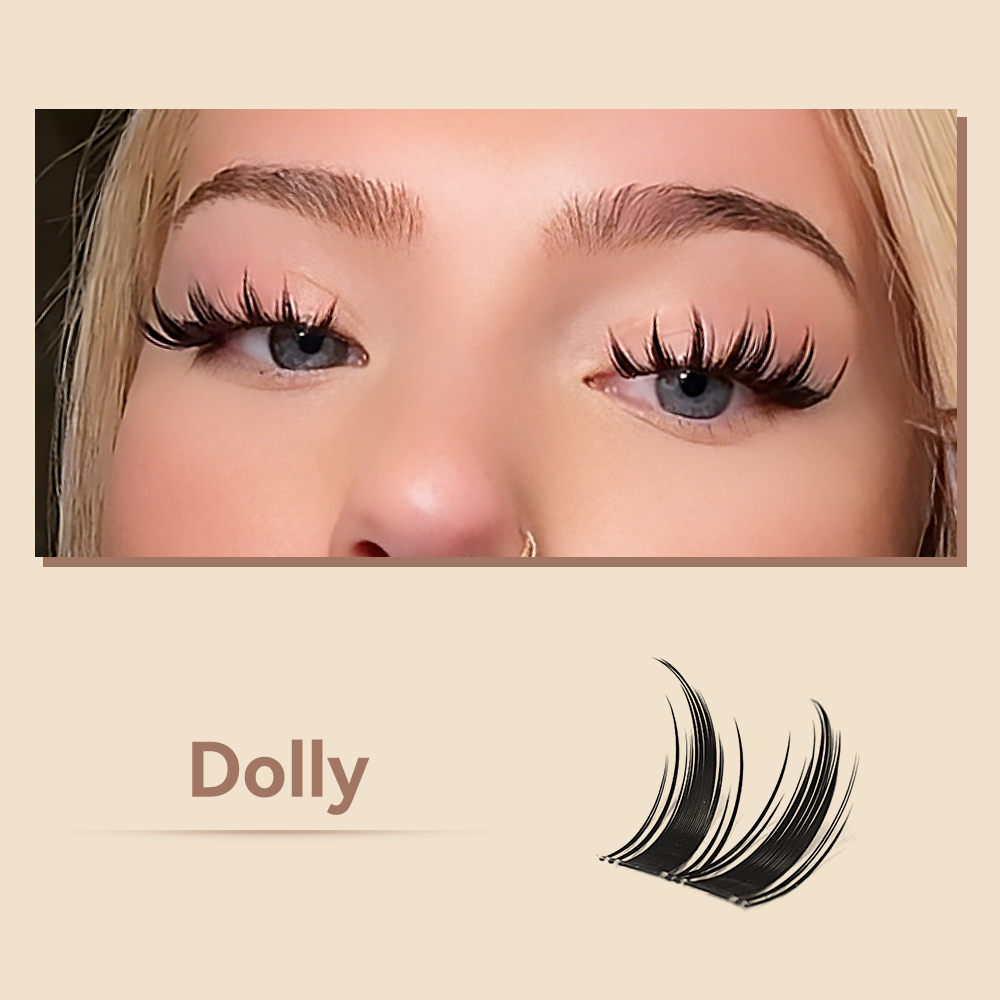 MAXCOMFI Dolly | SCULPTLASH™ Anime Invisible Cluster Lash Kit