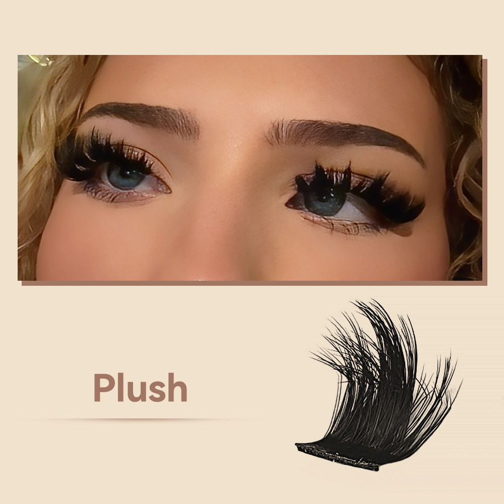 MAXCOMFI Plush | DOLLEYE™ Fluffy Volume Cluster Lash Only