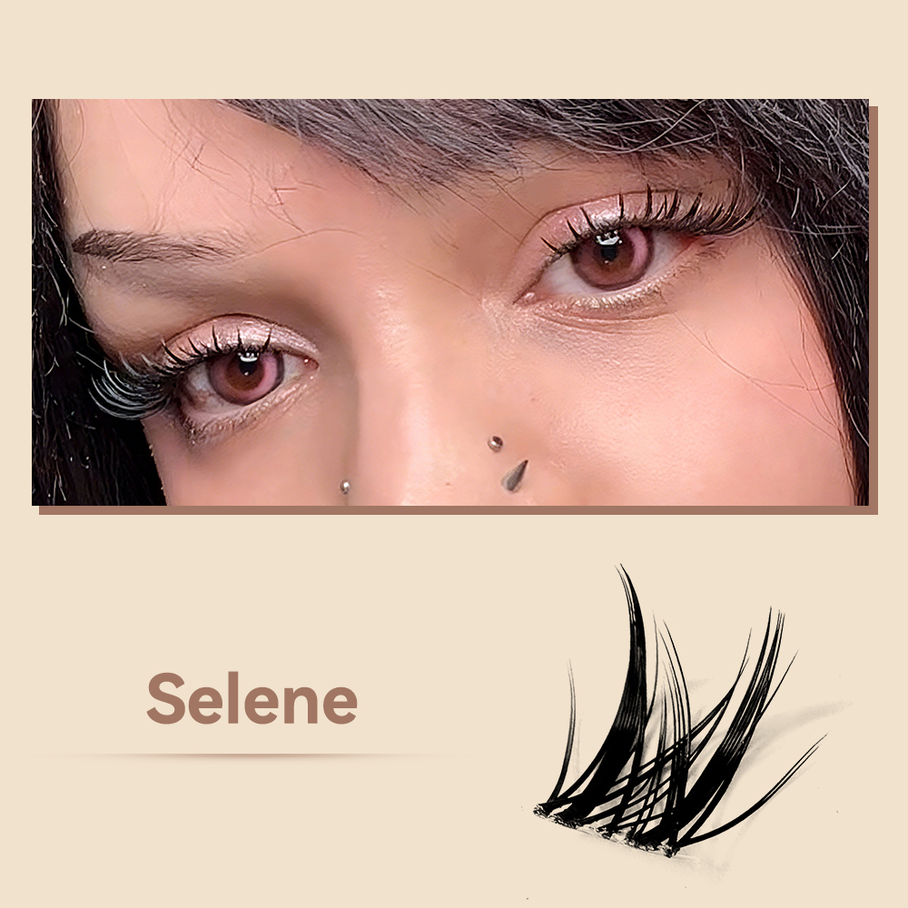 MAXCOMFI Selene | SCULPTLASH™ Featherlight Winged Cluster Lash Kit