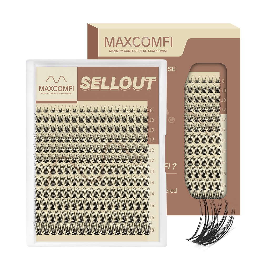 MAXCOMFI Sellout | SCULPTLASH Featherlight Winged Cluster Lash Only
