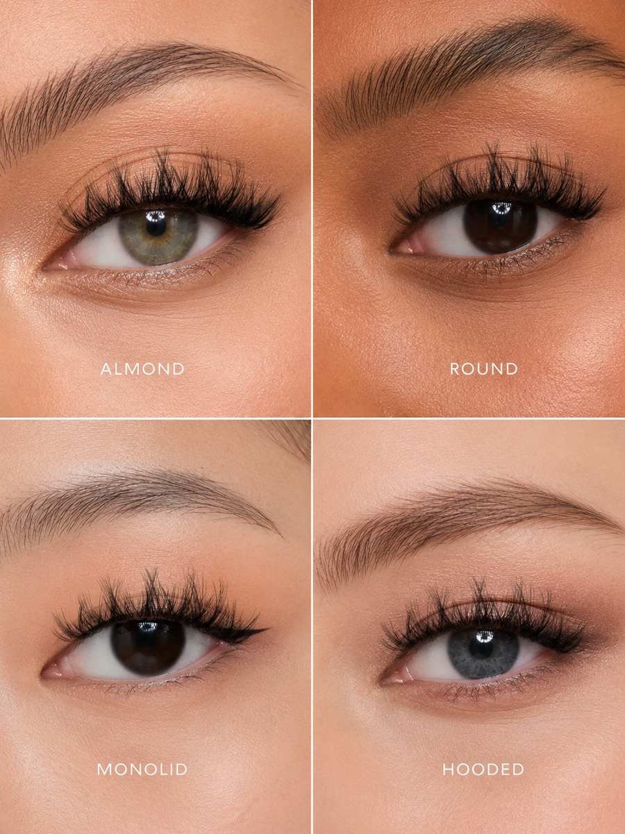 MAXCOMFI Bubble Deep Black Volume Wispy Lash Cluster Kit