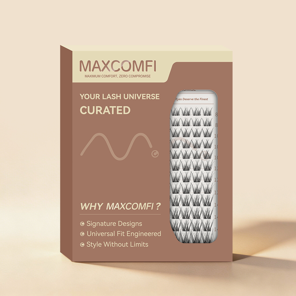 MAXCOMFI Eos | ZEROFEEL™ Natural Seamless Cluster Lash Only