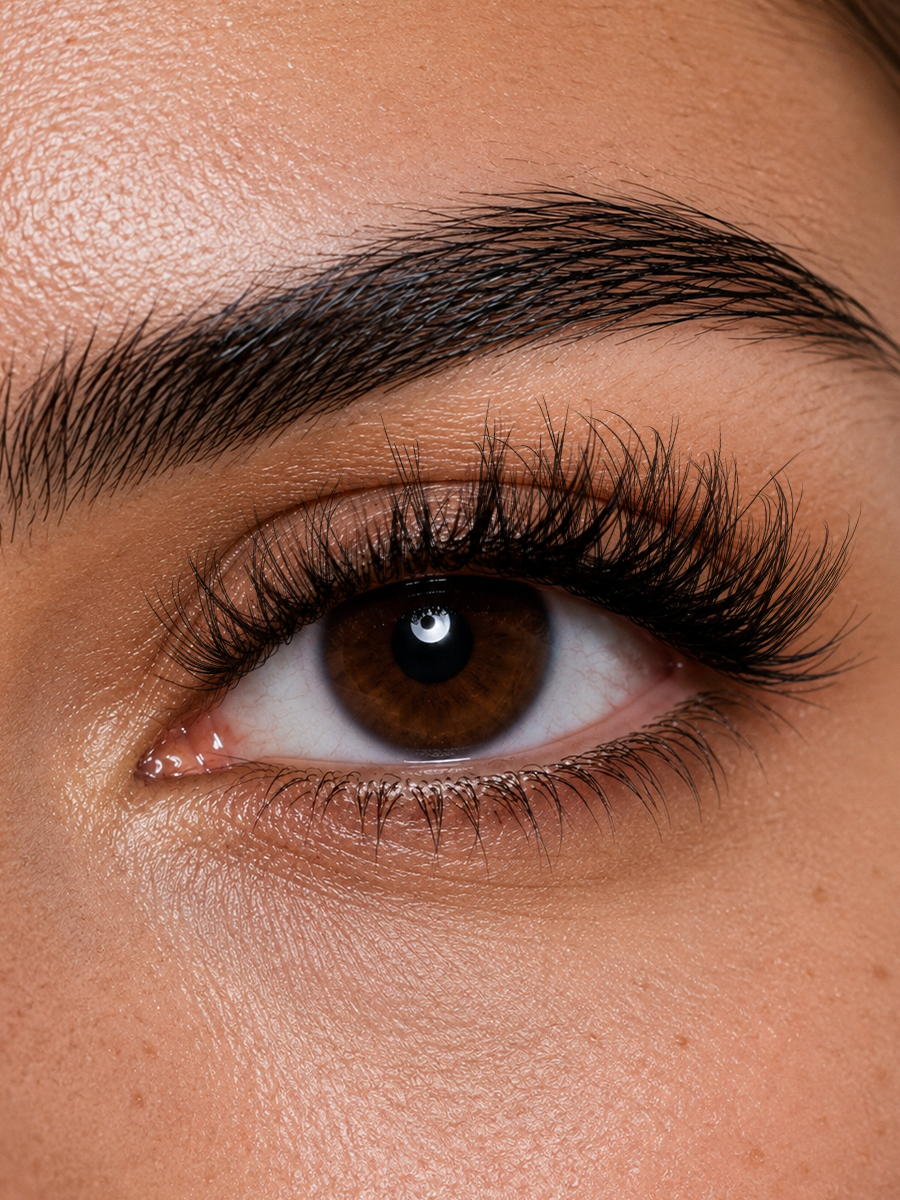 MAXCOMFI Vigor Deep Black Volume Wispy Lash Cluster Kit