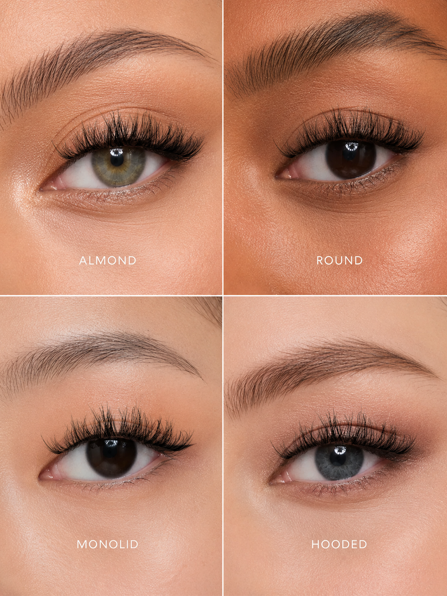 MAXCOMFI Iris Single Length Soft Wispy No-Makeup Look Lash Cluster