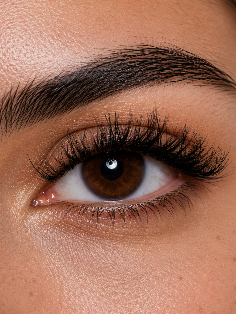 MAXCOMFI Iris Single Length Soft Wispy No-Makeup Look Lash Cluster