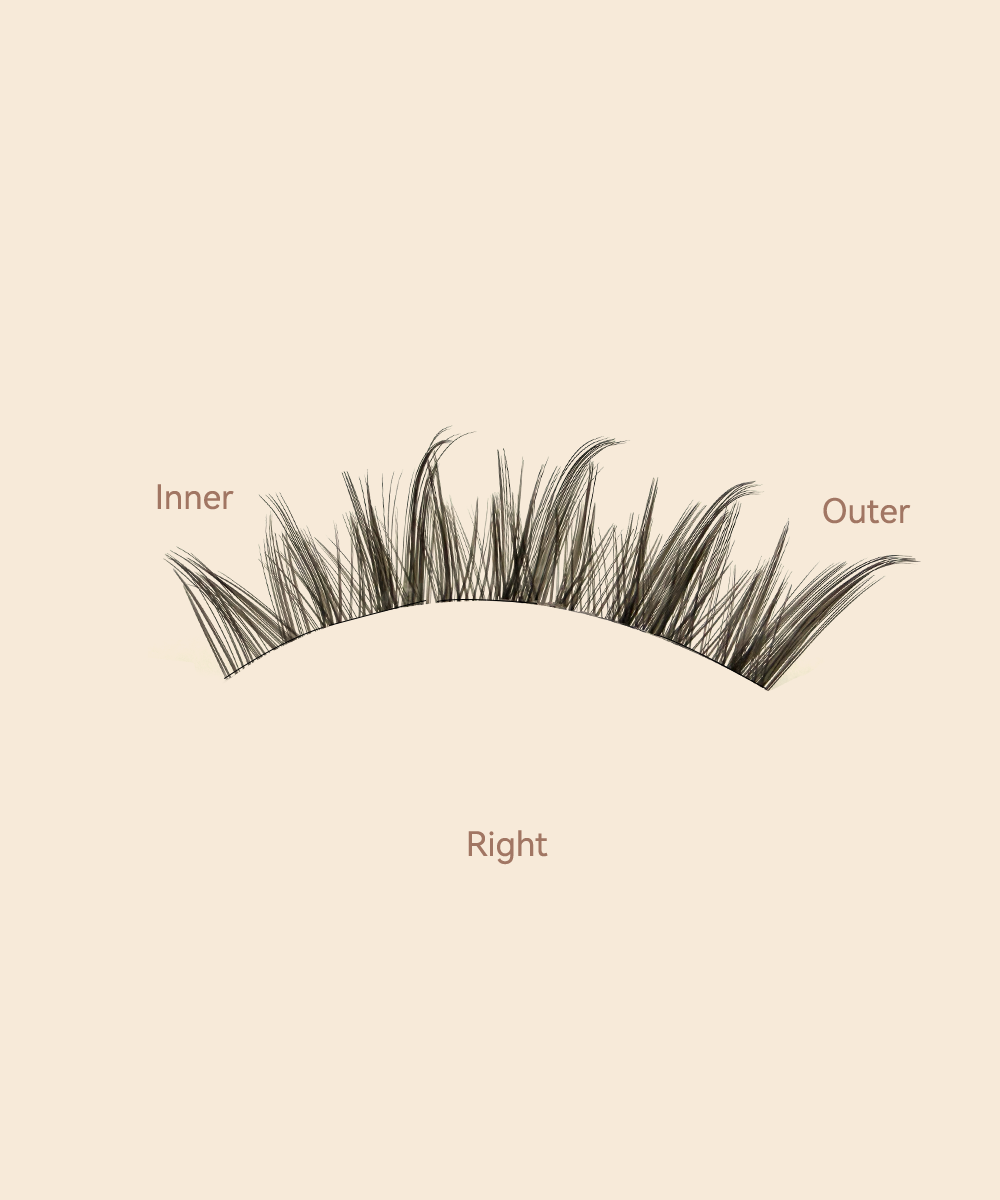 MAXCOMFI GOLASH Prive Glue-Free Foxy Eye DIY Lashes