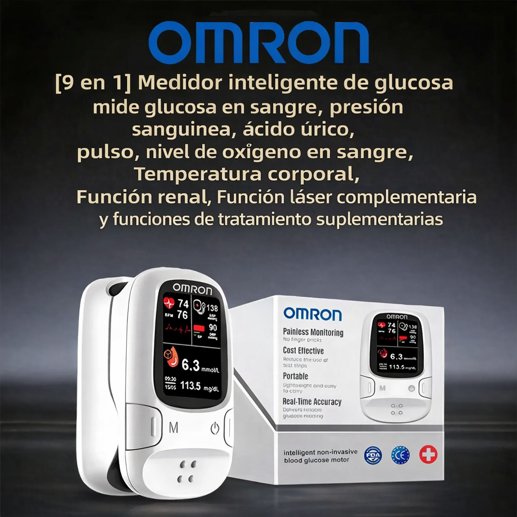 🔥 Black Friday akce! ✅ Omron™ představuje nově uvedený neinvazivní chytrý glukometr 🔥 🇺🇸 Vyrobeno v USA 🔥