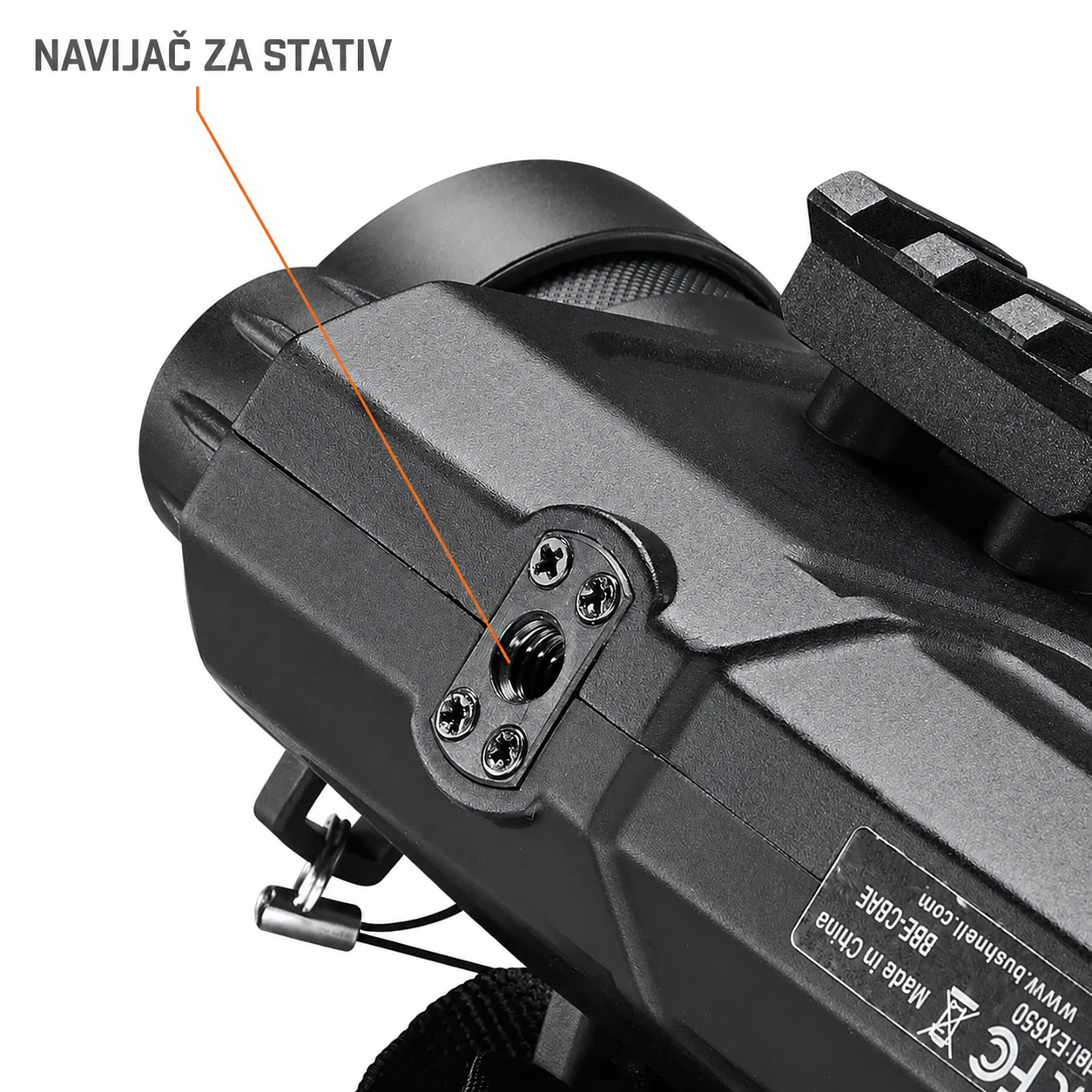 【Posebna ponudba】 Digitalni nočni monokular Bushnell EX650 Equinox X650, 5 x 32 mm