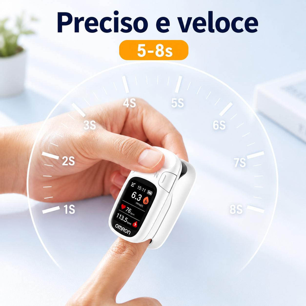 ✨ Omron™ Nuovo misuratore intelligente di glicemia non invasivo｜Senza punture, monitoraggio della glicemia con facilità