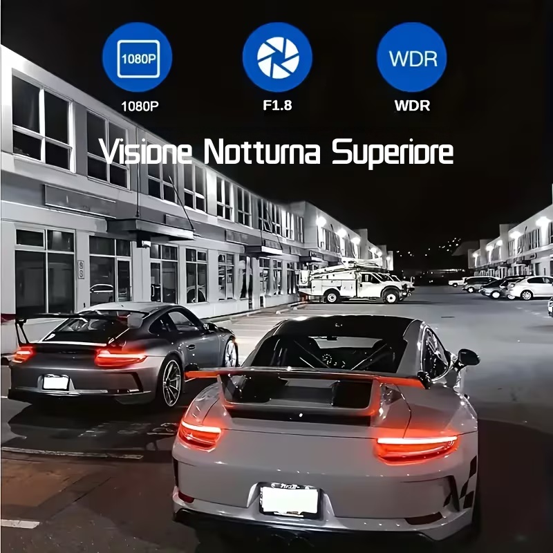 Dash Cam Full HD a 2/3 Canali