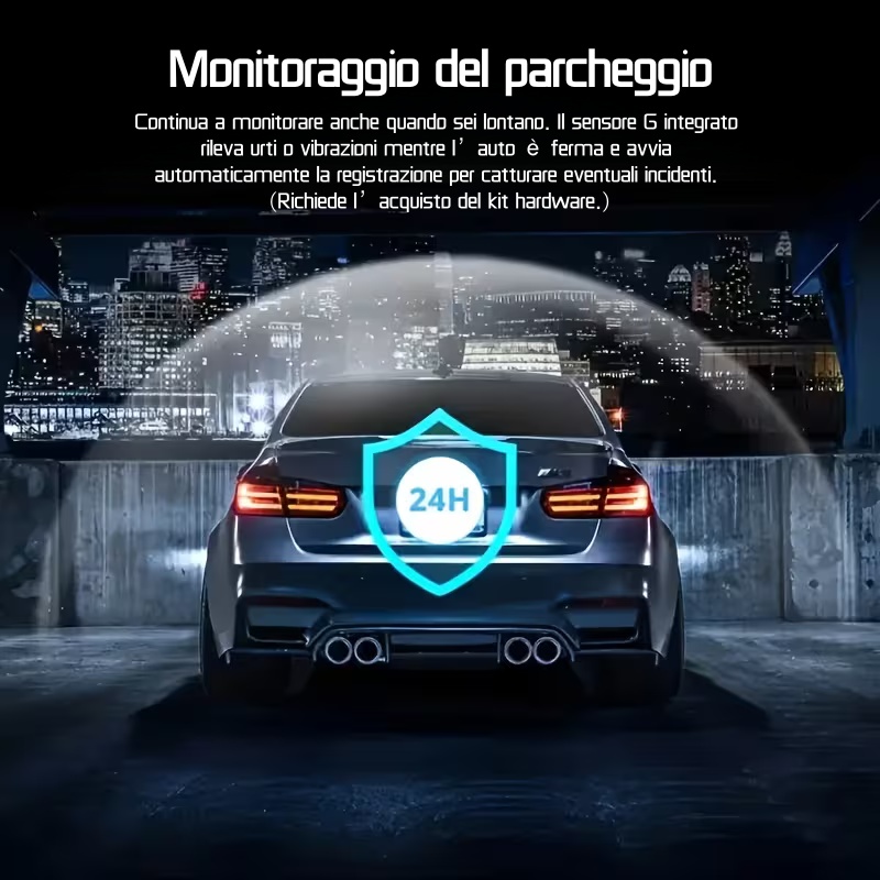 Dash Cam Full HD a 2/3 Canali