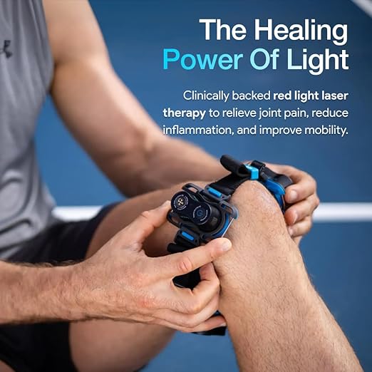 Kineon Move+ Red Light Therapy Wrap – Terapia a Luce Rossa LED per il Recupero Muscolare Mirato, Infiammazione, Salute delle Articolazioni e Mobilità – Terapia a Luce Infrarossa Portatile e Senza Mani per il Corpo