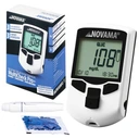 GLUKOMETR 3W1 NOVAMA MULTICHECK PRO+ GLUKOZA CHOLESTEROL KWAS MOCZOWY