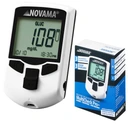 GLUKOMETR 3W1 NOVAMA MULTICHECK PRO+ GLUKOZA CHOLESTEROL KWAS MOCZOWY