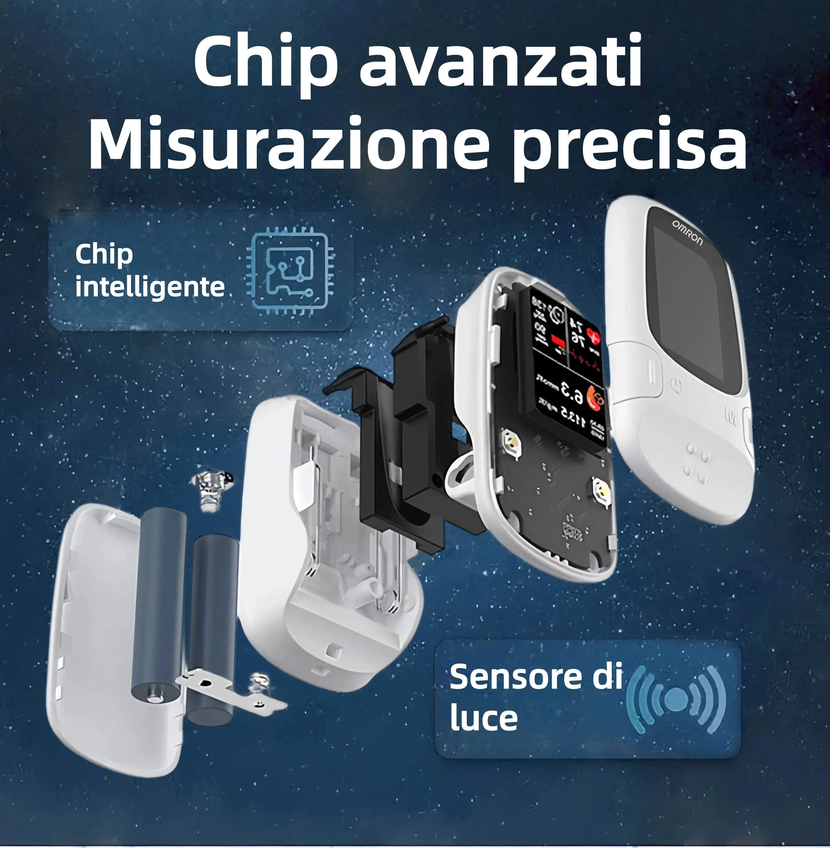Omron™ presenta il nuovo misuratore di glicemia intelligente non invasivo 🔥Prodotto negli USA🔥