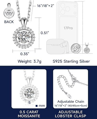 [Copy]Collana con pietra di nascita ZOERAY per donna, placcata oro 14K anti-sbiadimento, collana a quadrifoglio, catenina dorata delicata, collana con ciondolo smeraldo di zircone di moda, regalo di compleanno per lei