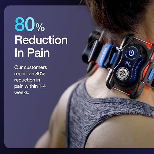 Kineon Move+ Red Light Therapy Wrap – Terapia a Luce Rossa LED per il Recupero Muscolare Mirato, Infiammazione, Salute delle Articolazioni e Mobilità – Terapia a Luce Infrarossa Portatile e Senza Mani per il Corpo