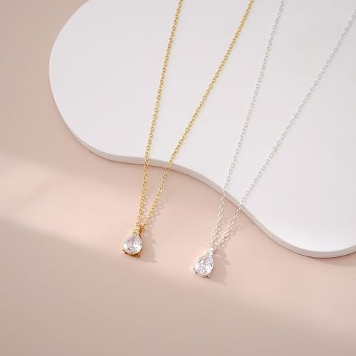 Collana dorata per donna placcata oro 14K, catenina delicata con ciondolo: cuore gonfio, corno italiano, sole luminoso, bussola, goccia di zircone, fiocco, gioiello di moda regalo di tendenza