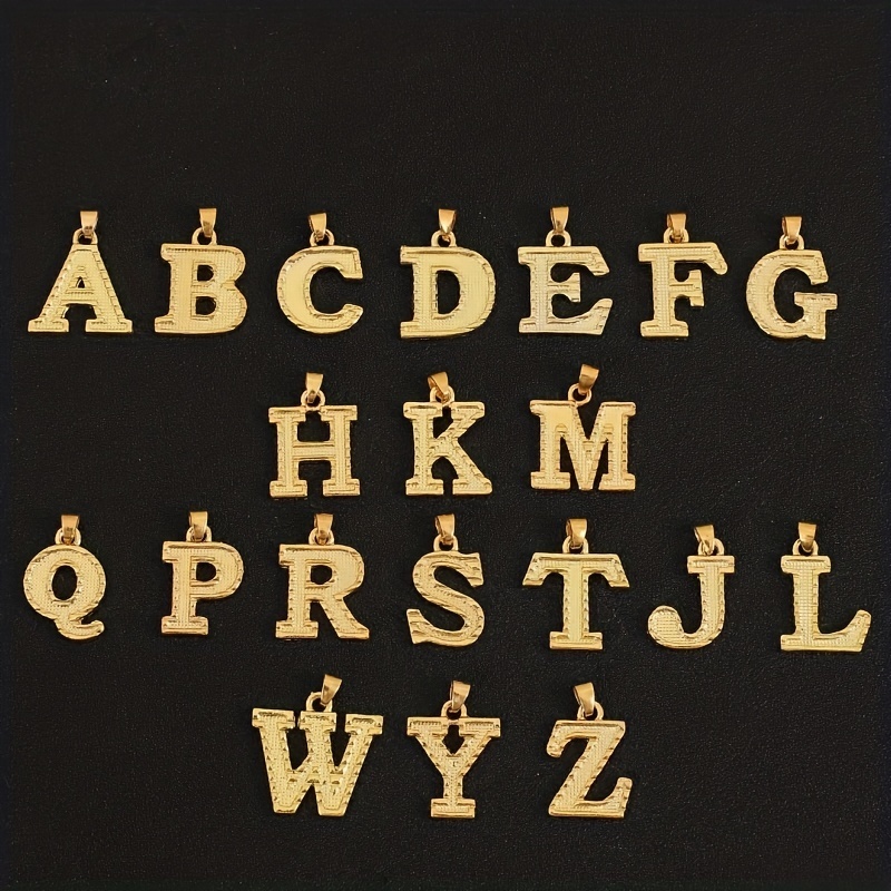 🎁 50% sleva na všechny produkty !🌌Zlaté iniciály A-Z přívěsek náhrdelník🌙