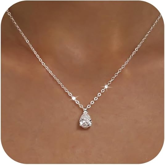 Collana dorata per donna placcata oro 14K, catenina delicata con ciondolo: cuore gonfio, corno italiano, sole luminoso, bussola, goccia di zircone, fiocco, gioiello di moda regalo di tendenza
