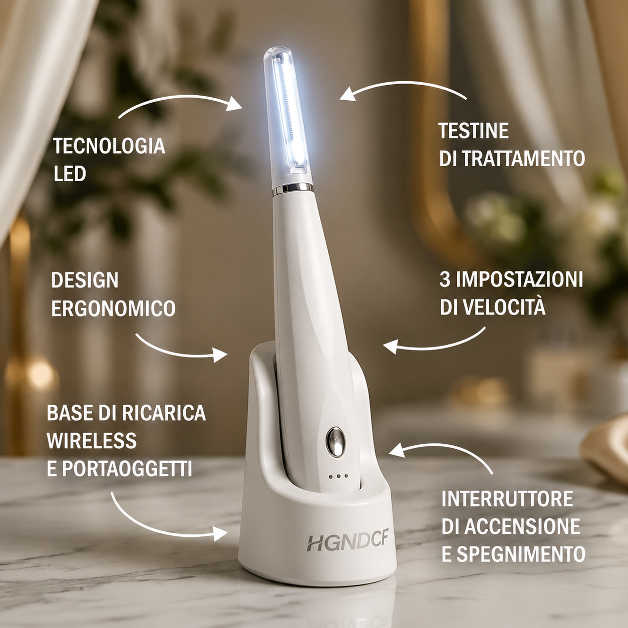 [Copy]Spazzola intelligente per capelli ISCAND Aura™