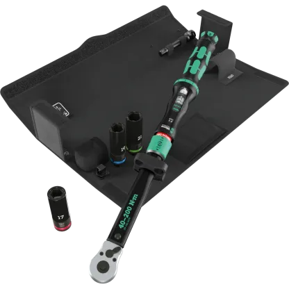 Set di Chiave Dinamometrica per Auto 40–200 Nm con Funzione Torque-Lock