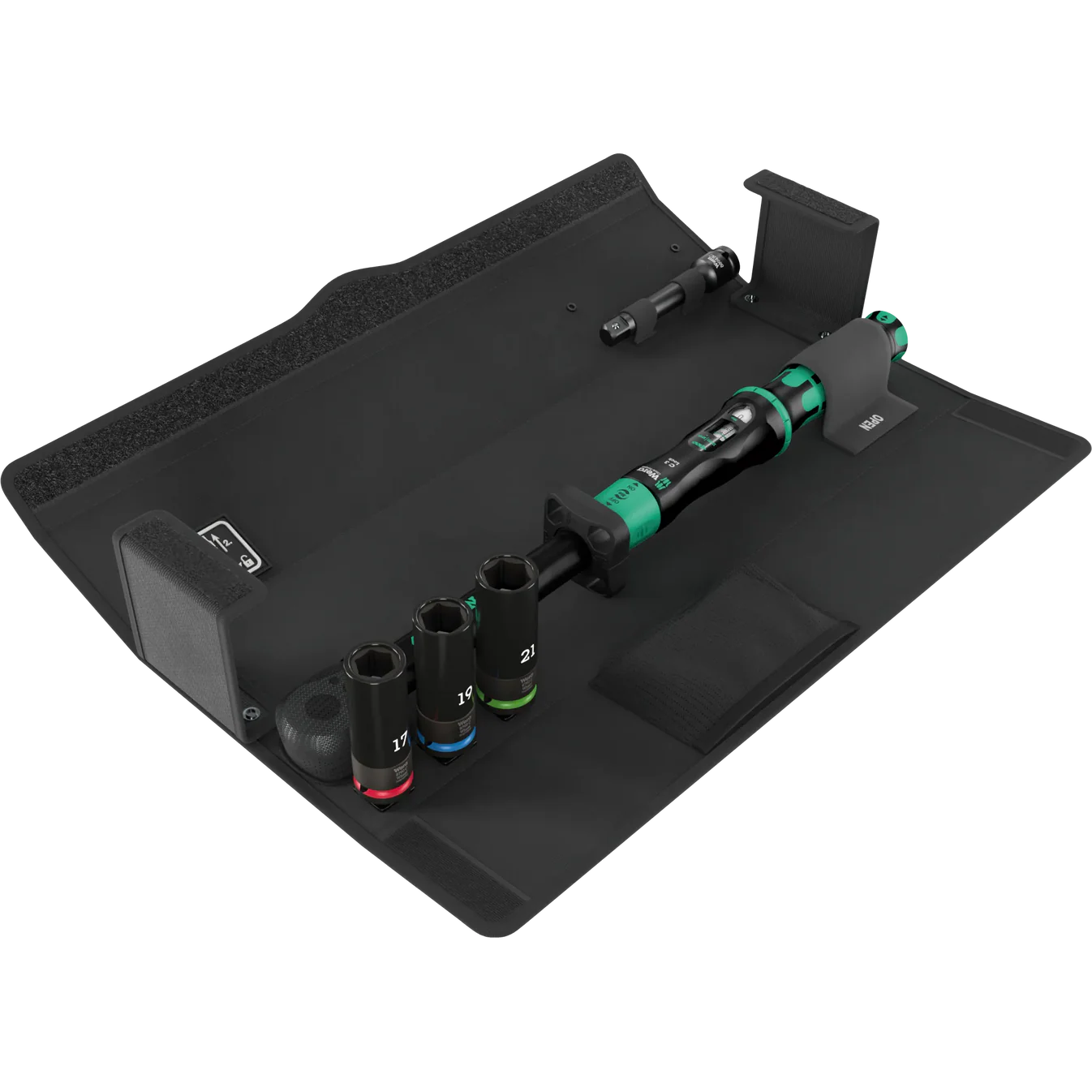 Set di Chiave Dinamometrica per Auto 40–200 Nm con Funzione Torque-Lock