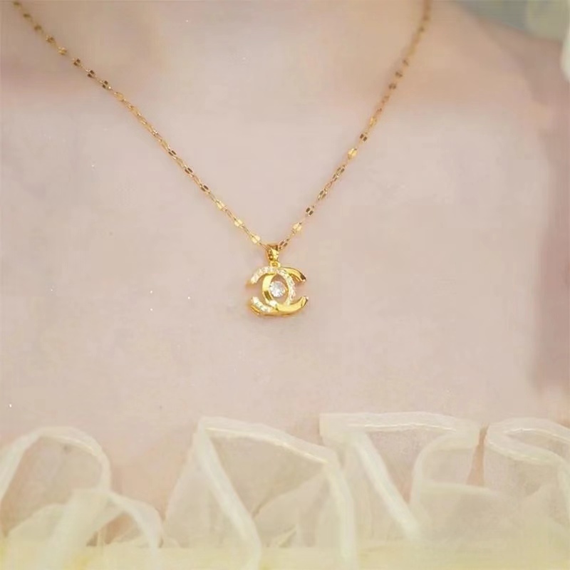 🎁 Žhavý novoroční výprodej 2024 50% sleva na všechny produkty!🎁✨18K náhrdelník Chanel💄