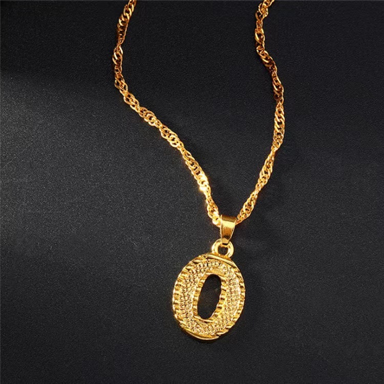 🎁 50% sleva na všechny produkty !🌌Zlaté iniciály A-Z přívěsek náhrdelník🌙