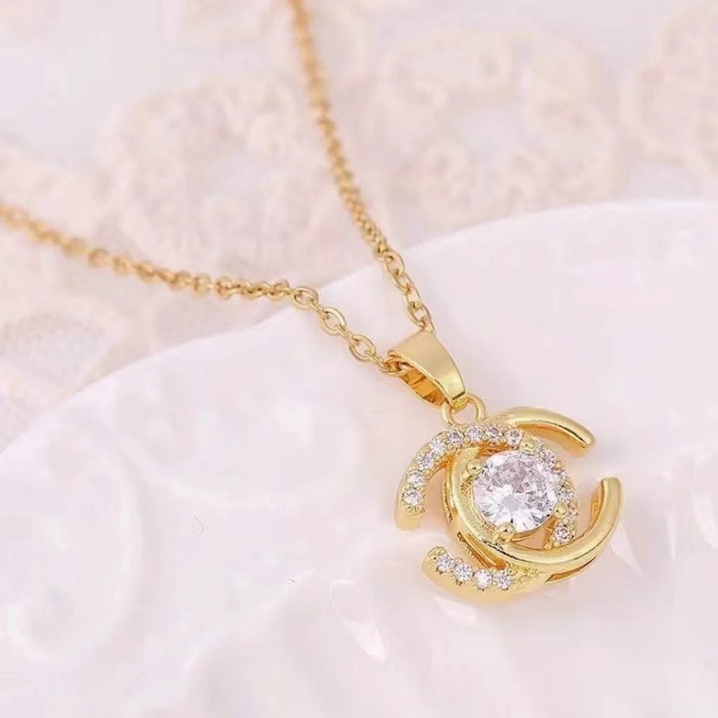 🎁 Žhavý novoroční výprodej 2024 50% sleva na všechny produkty!🎁✨18K náhrdelník Chanel💄