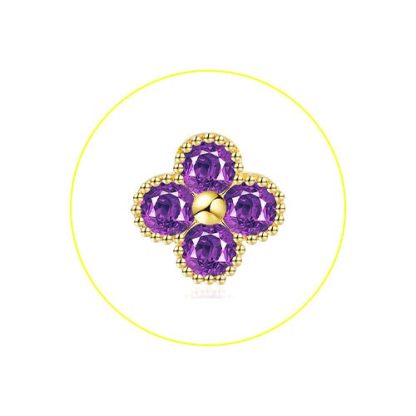Collana con pietra di nascita ZOERAY per donna, placcata oro 14K anti-sbiadimento, collana a quadrifoglio, catenina dorata delicata, collana con ciondolo smeraldo di zircone di moda, regalo di compleanno per lei