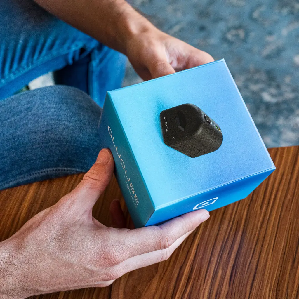 GLUCUBE - El glucómetro SIN DOLOR
