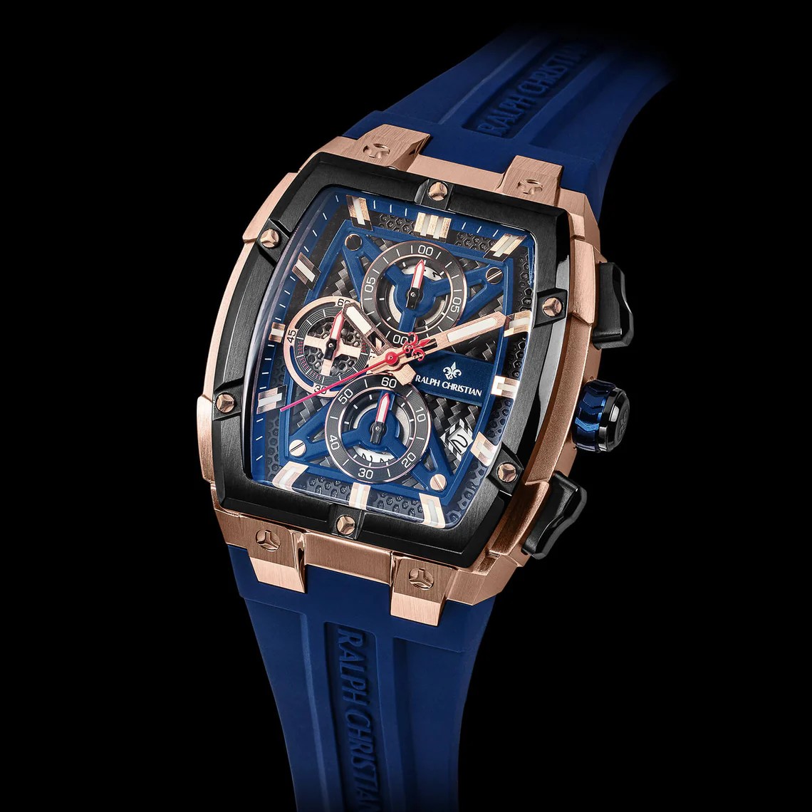 Polaris Chrono – Елегантен мъжки хронограф – Кралско синьо
