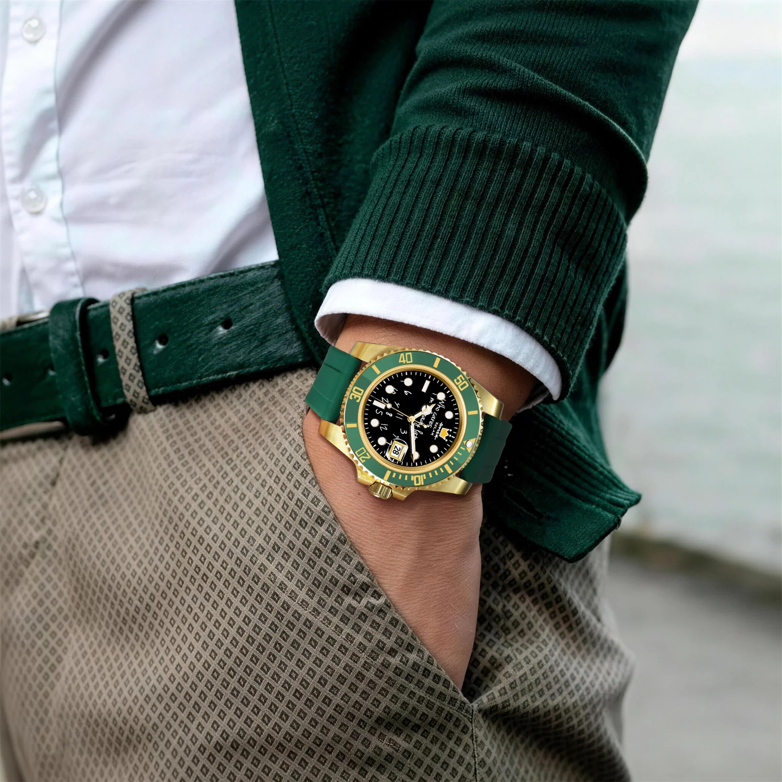 HYDROCORE FLUORO UHR  Automatik, KÖNIGLICHER WALD