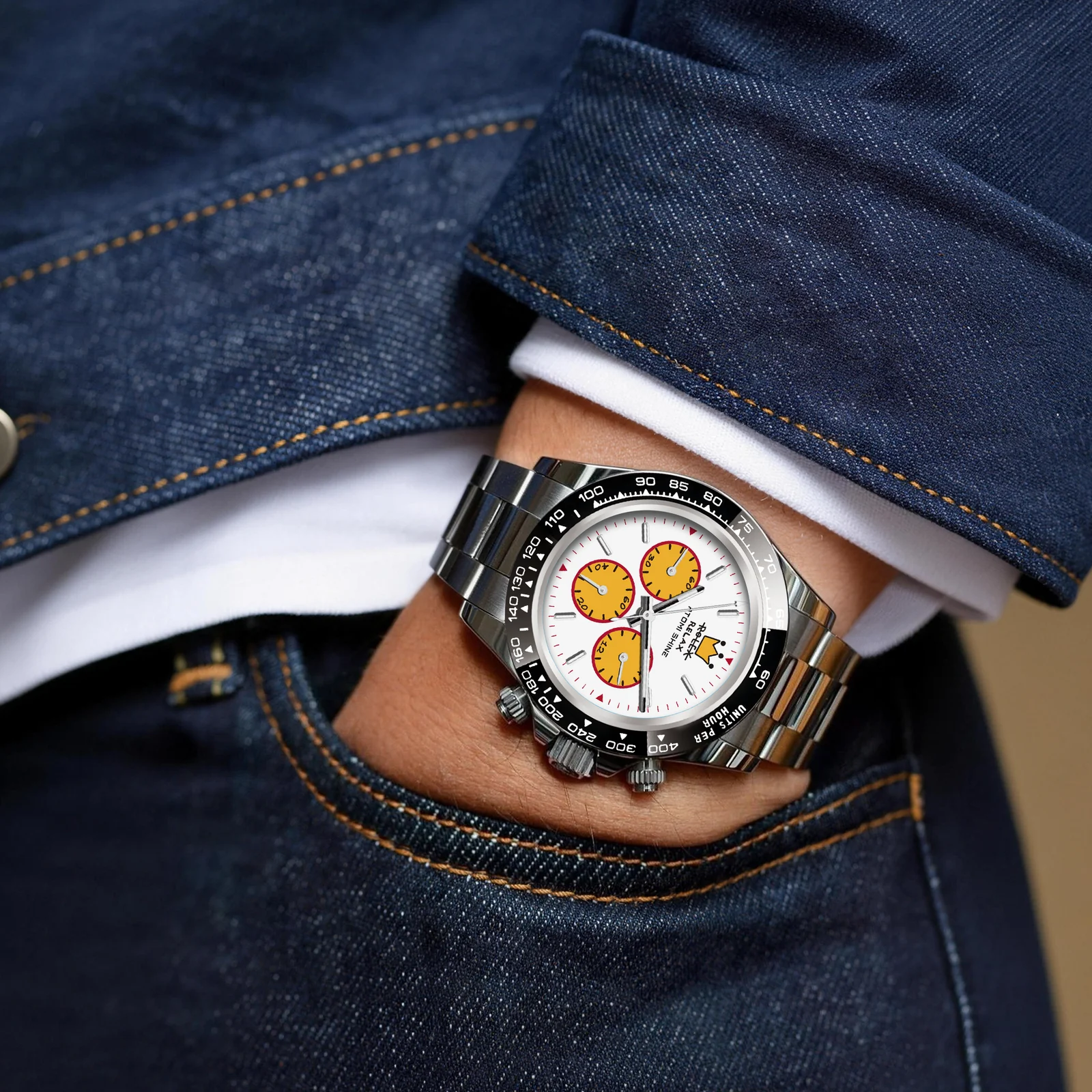 VELOCIREX CLASSIC UHR  39 mm, RENNSIGNAL