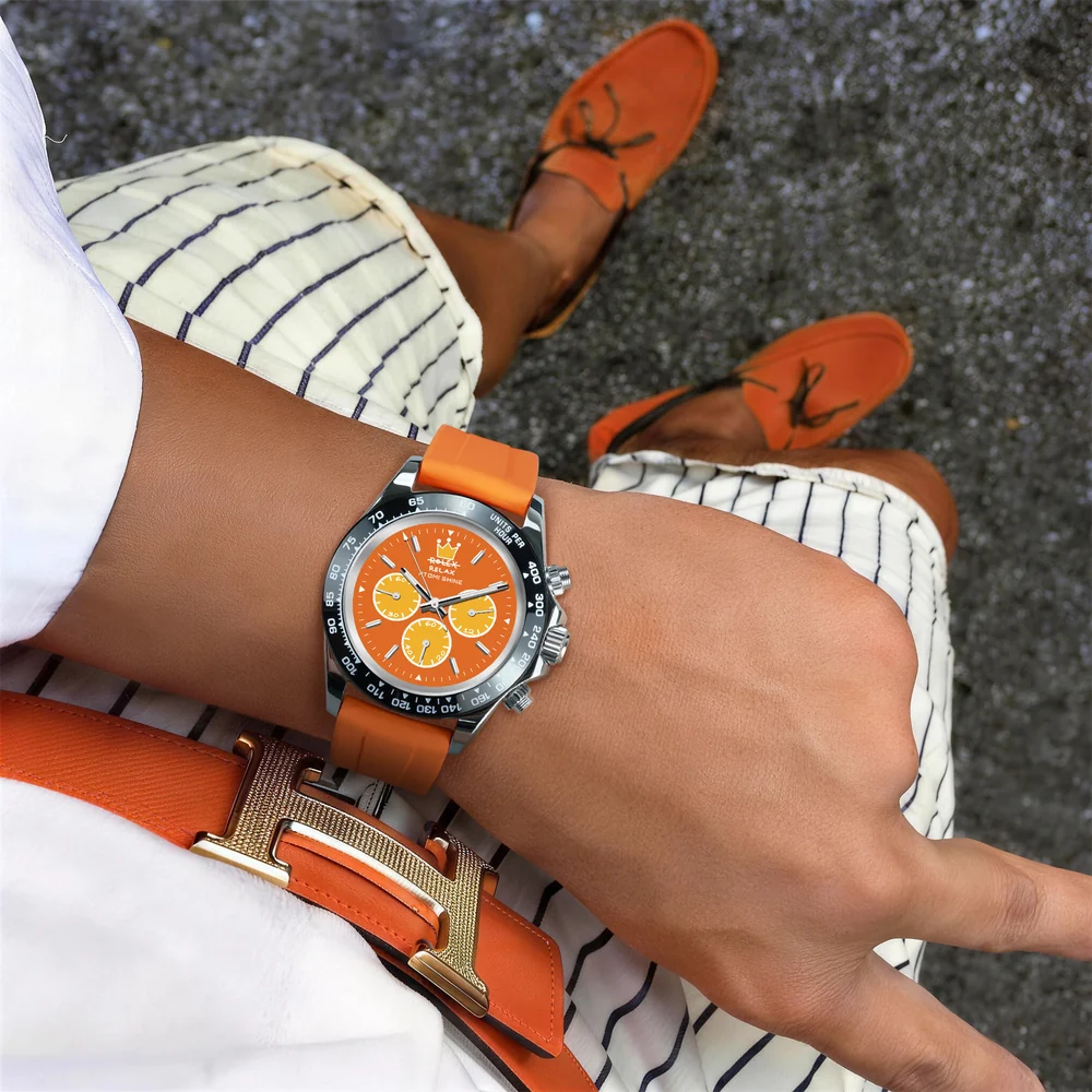 VELOCIREX FLUORO UHR  39 mm, GESCHWINDIGKEITSPULS