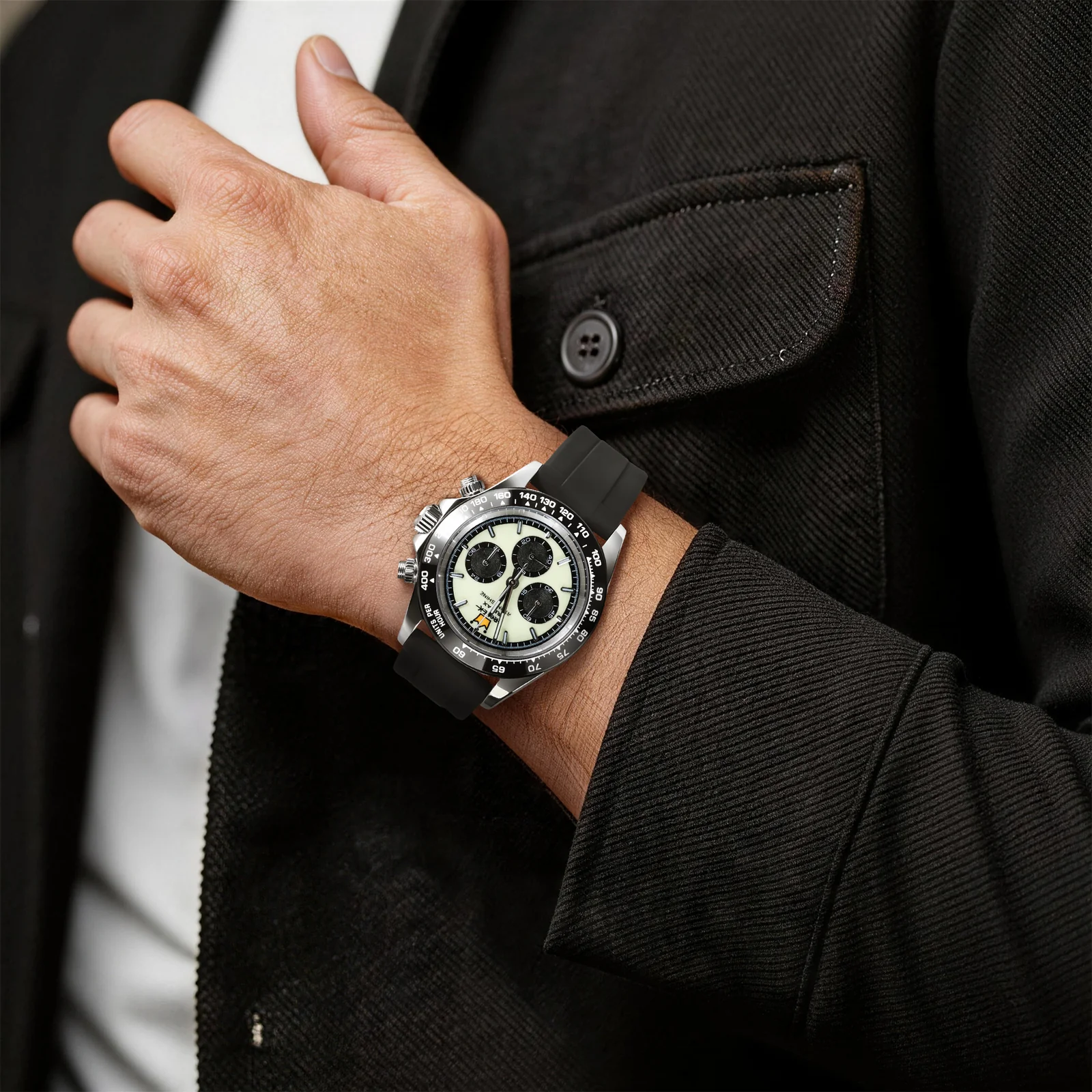 VELOCIREX FLUORO UHR  39 mm, RUHIGE GESCHWINDIGKEIT
