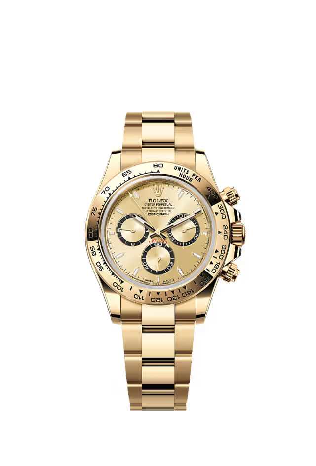 Rolex Cosmograph Daytona Oyster, 40 mm, Gelbgold