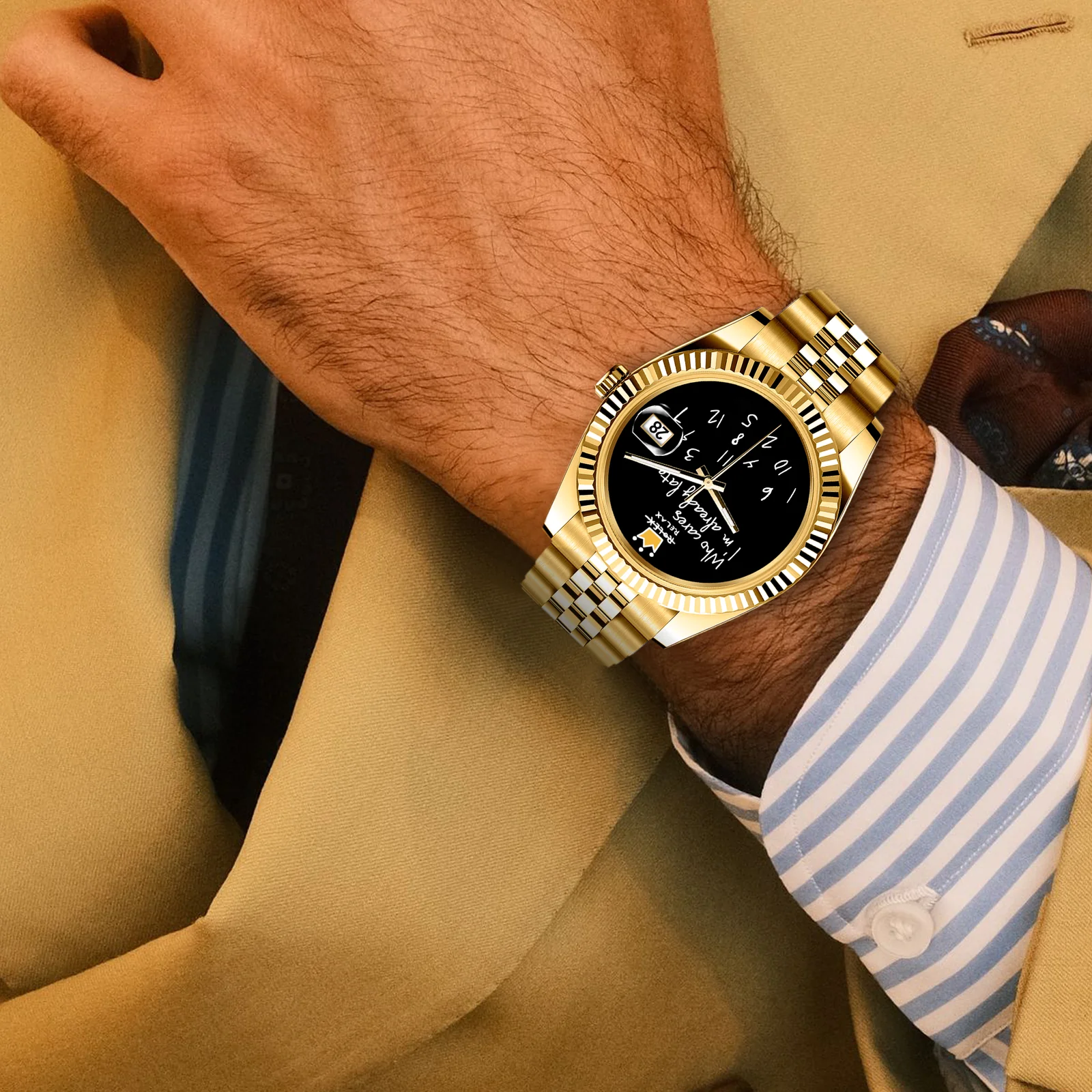 RELOJ EONDATE MAXI CLASSIC  40 mm, Broma Dorada