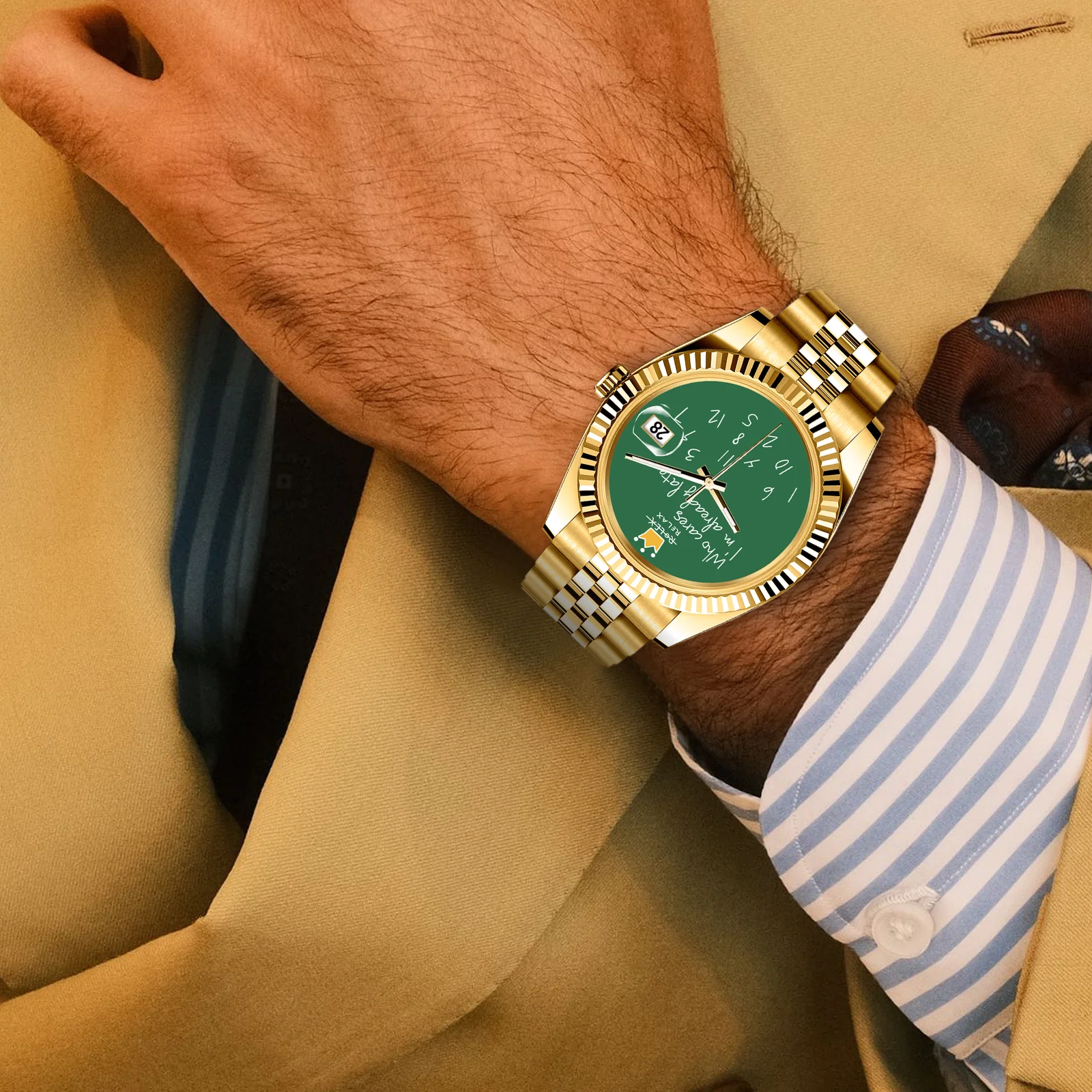 RELOJ EONDATE MAXI CLASSIC  40 mm, Rebelde Esmeralda