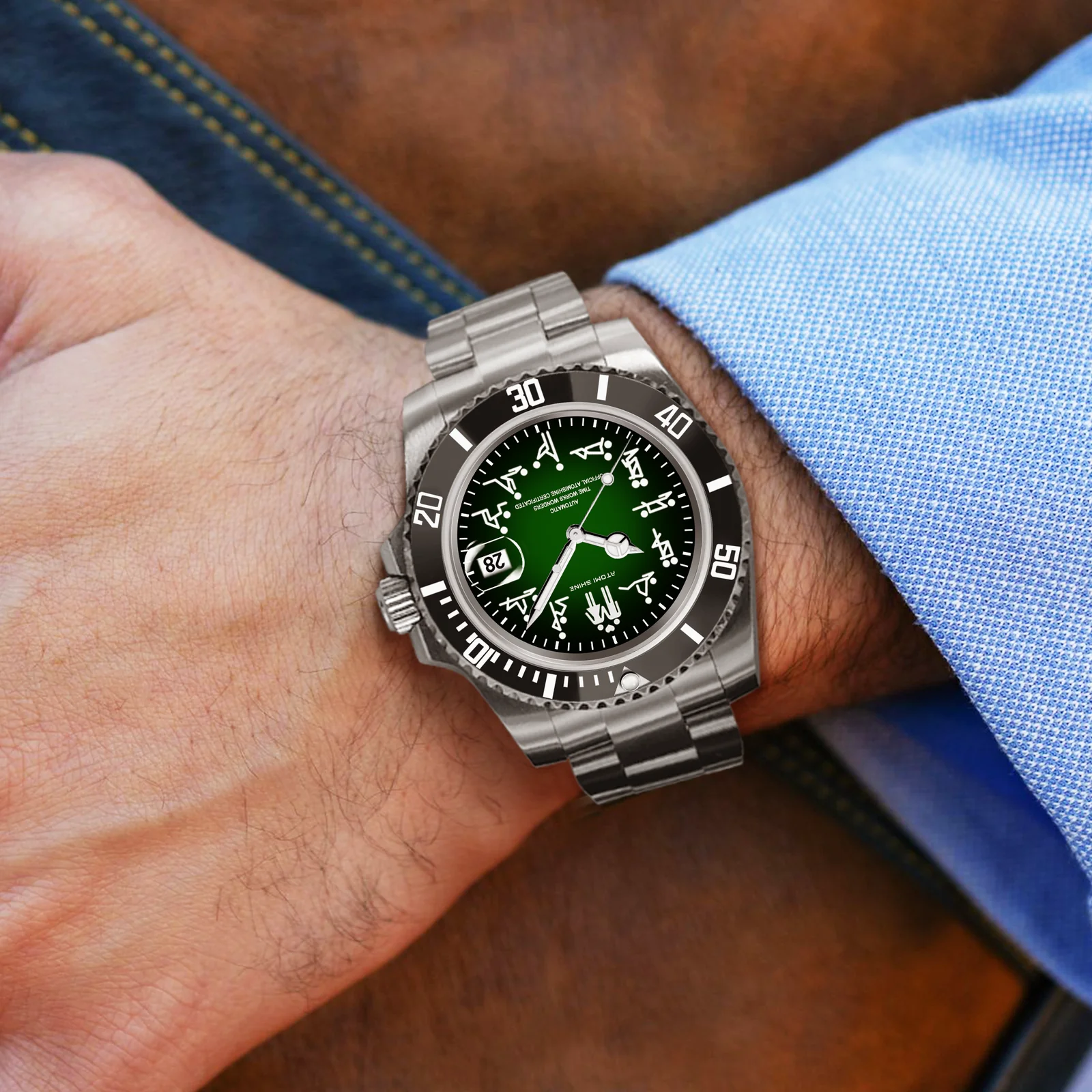 HYDROCORE CLASSIC UHR  Automatik, SIGNALCODE