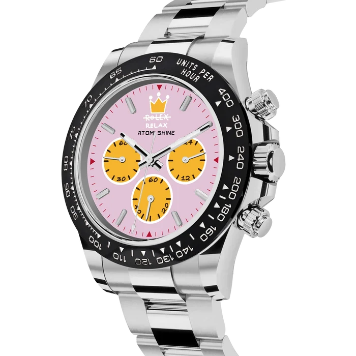 VELOCIREX CLASSIC UHR  39 mm, ROSÉ-GESCHWINDIGKEIT