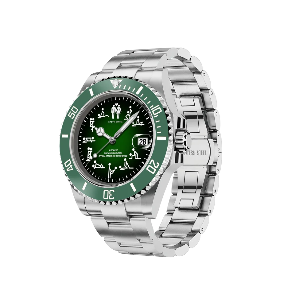 HYDROCORE CLASSIC UHR  Automatik, GRÜNER CODE