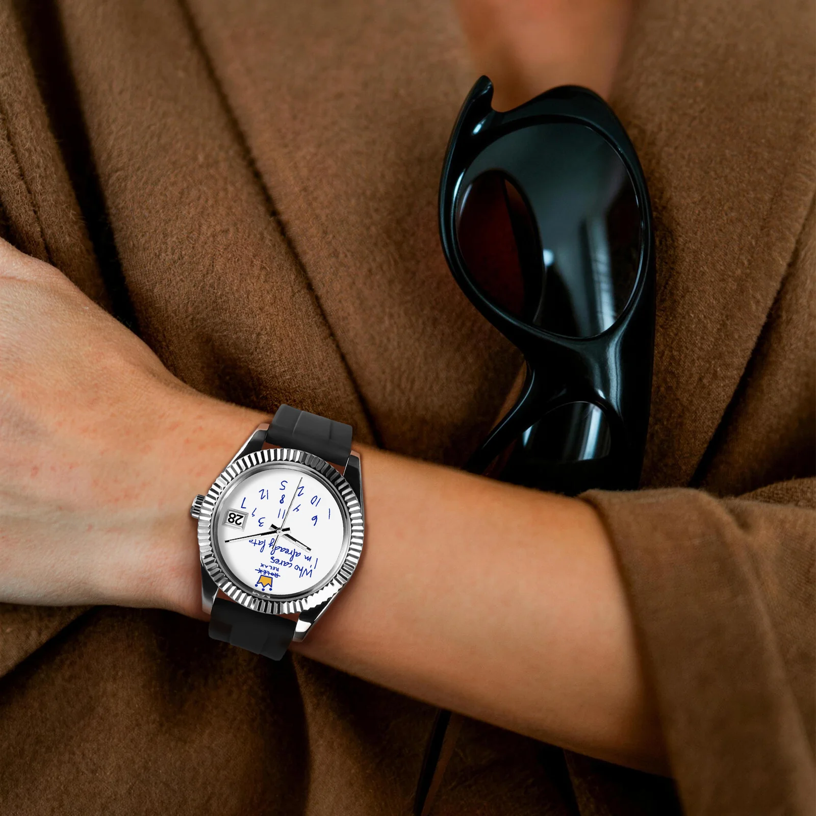 EONDATE MAXI FLUORO UHR  40 mm, KEINE EILE