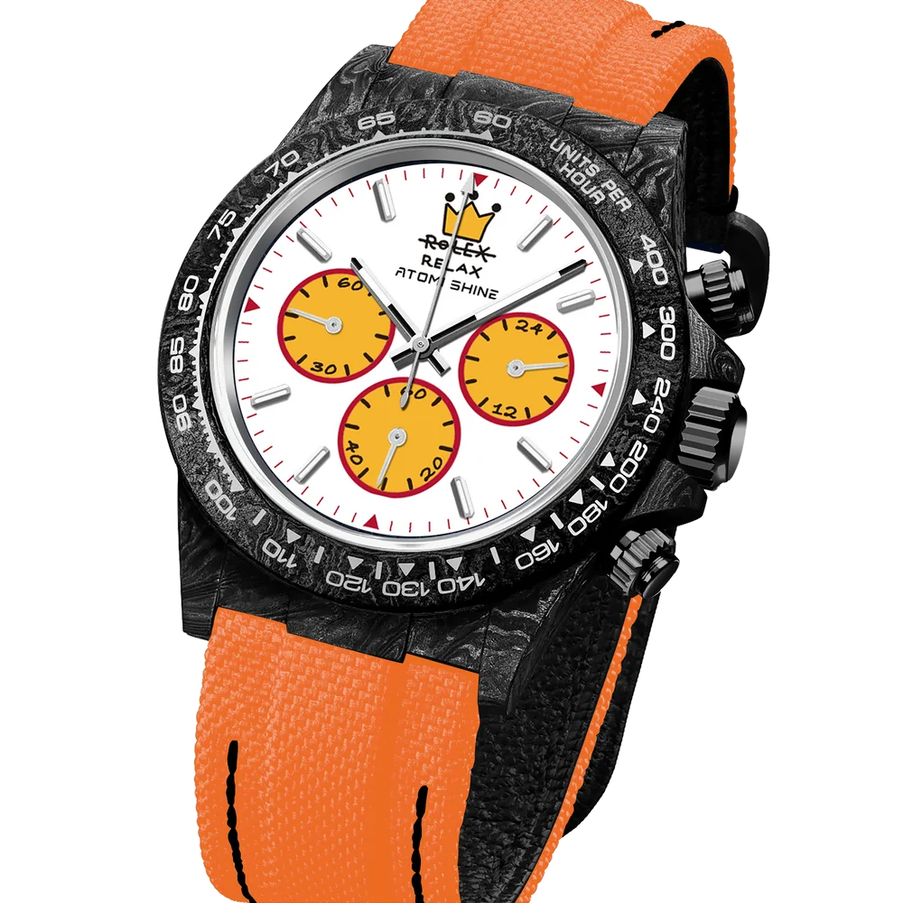 VELOCIREX CARBON FIBER UHR  39 mm, CARBON-RAUSCH