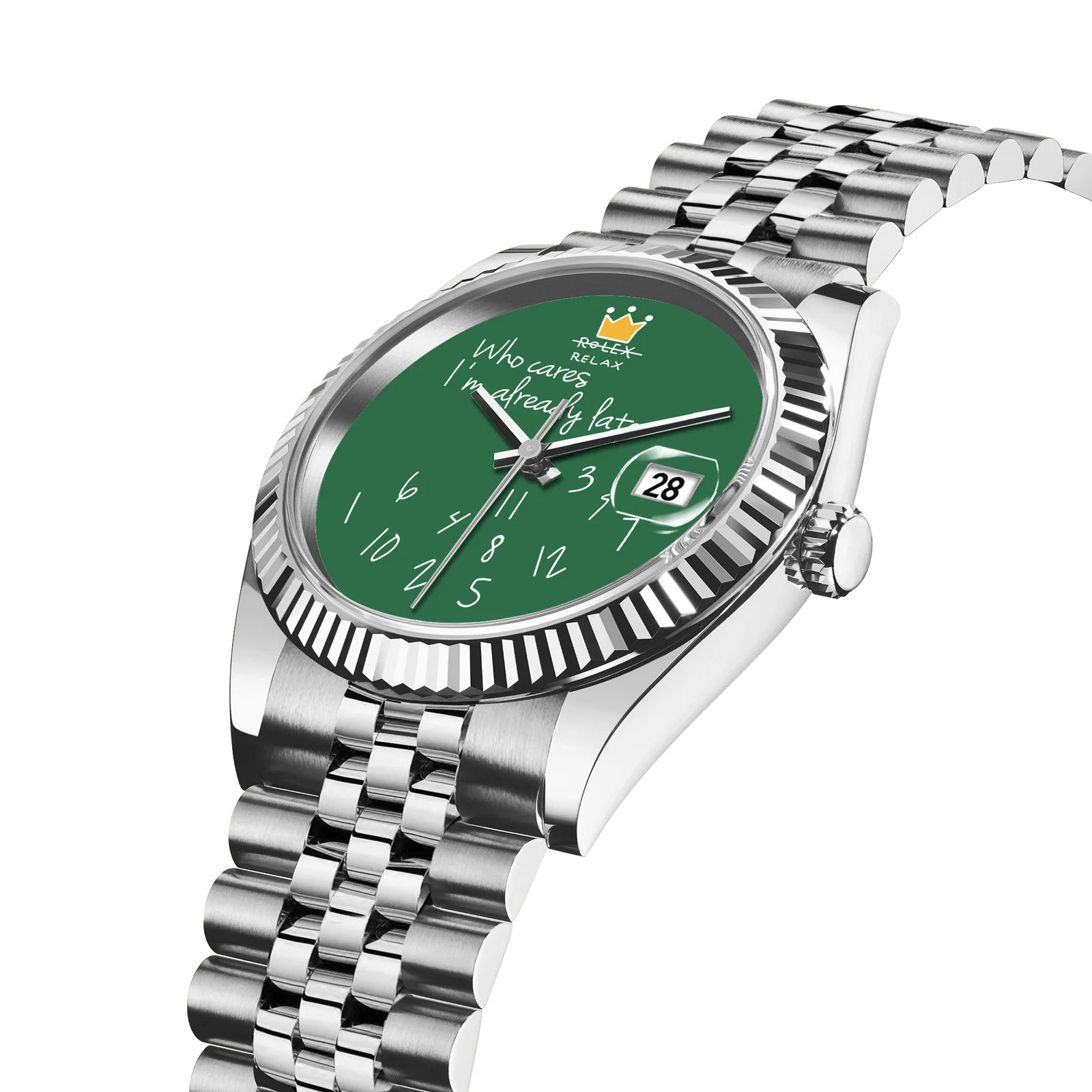 RELOJ EONDATE MAXI CLASSIC  40 mm, Humor Esmeralda