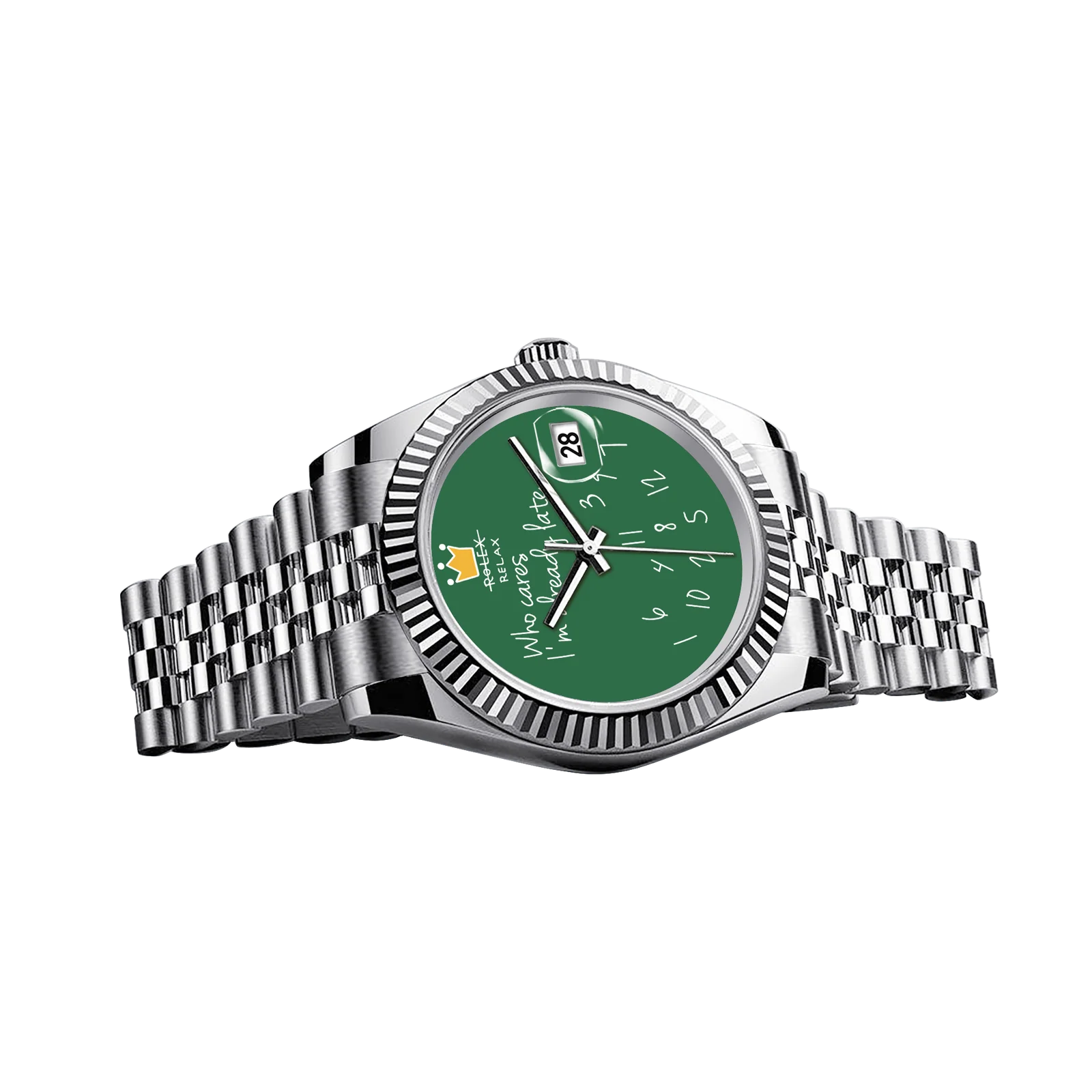 RELOJ EONDATE MAXI CLASSIC  40 mm, Humor Esmeralda